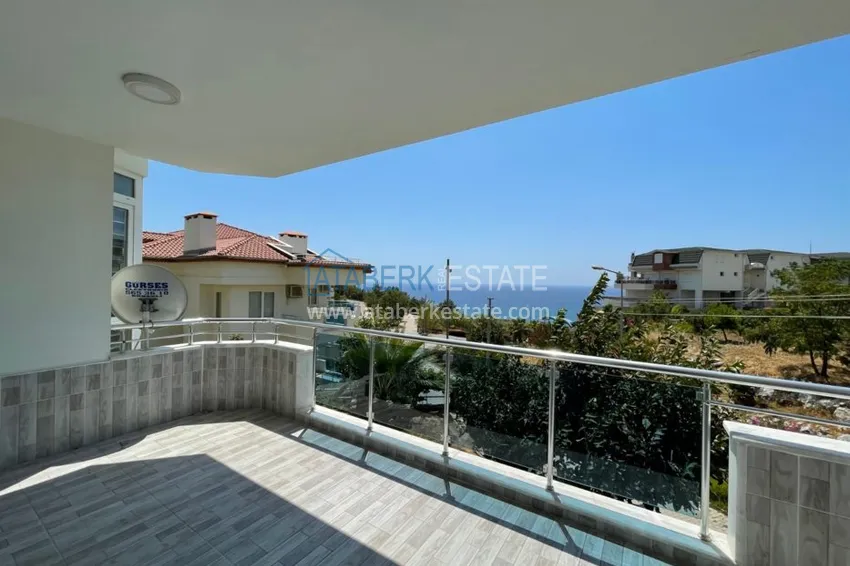 Приобрести Садовый дуплекс в районе Конаклы Алания в элитной резиденции 12 