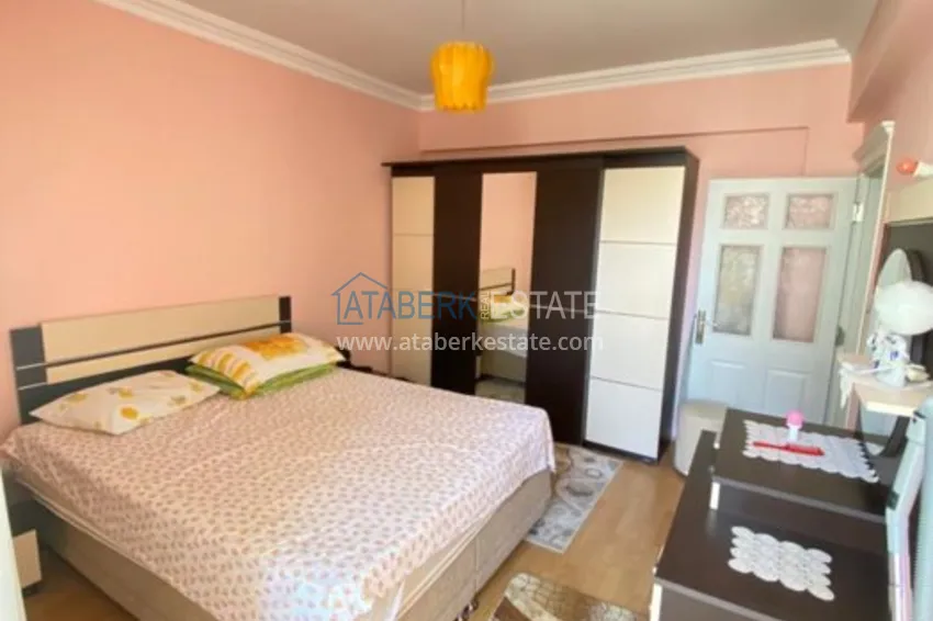 Приобрести Квартира в центре Алании меблированная с отдельной кухней и видом на горы 10 