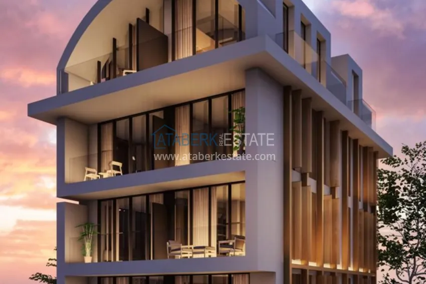 Выгодный проект жилого комплекса в Алании для инвестиций 10 