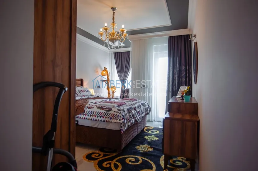 Приобрести Квартира в Махмутларе трехкомнатная, меблированная с видом на горы 11 