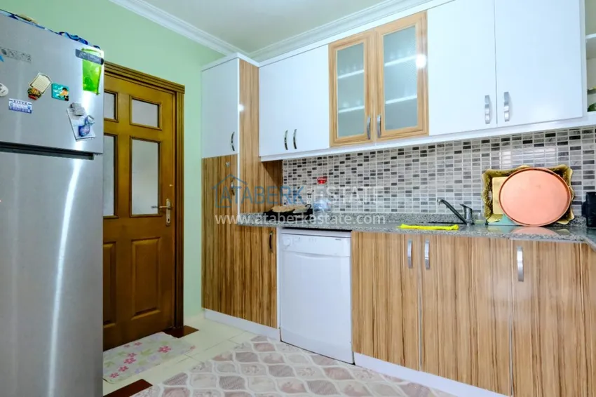 Приобрести Квартира в Авсалларе трехкомнатная с мебелью, отдельной кухней и видом на горы 10 