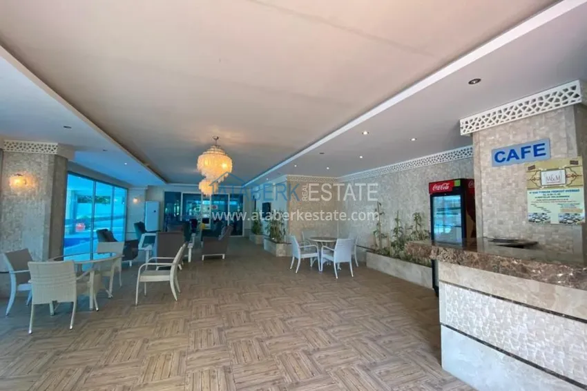 Квартира в районе Оба меблированная с отдельной кухней в престижном комплексе 11 