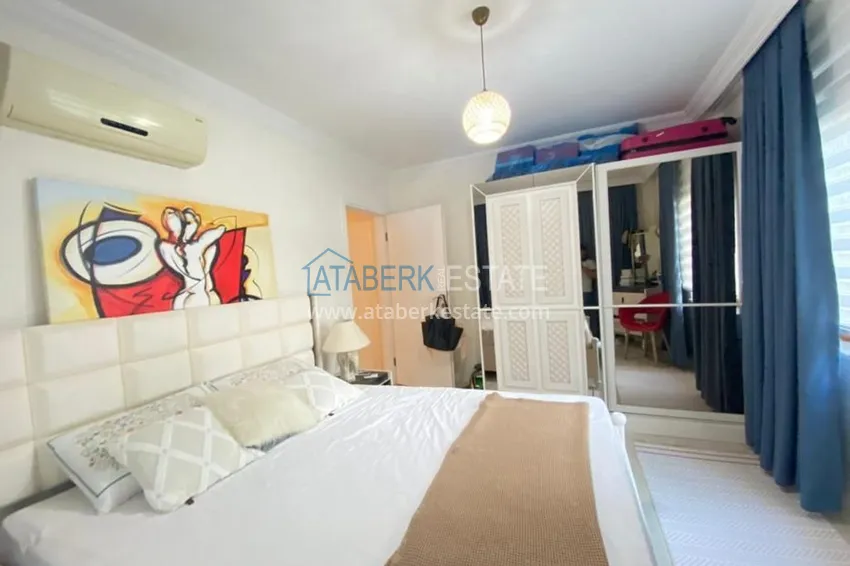 Приобрести Квартира в районе Оба меблированная с отдельной кухней в престижном комплексе 10 