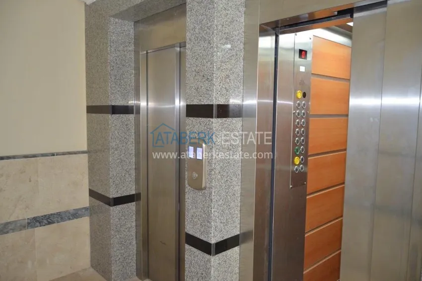 Квартира в Махмутларе с мебелью в комплексе на центральной улице 10 