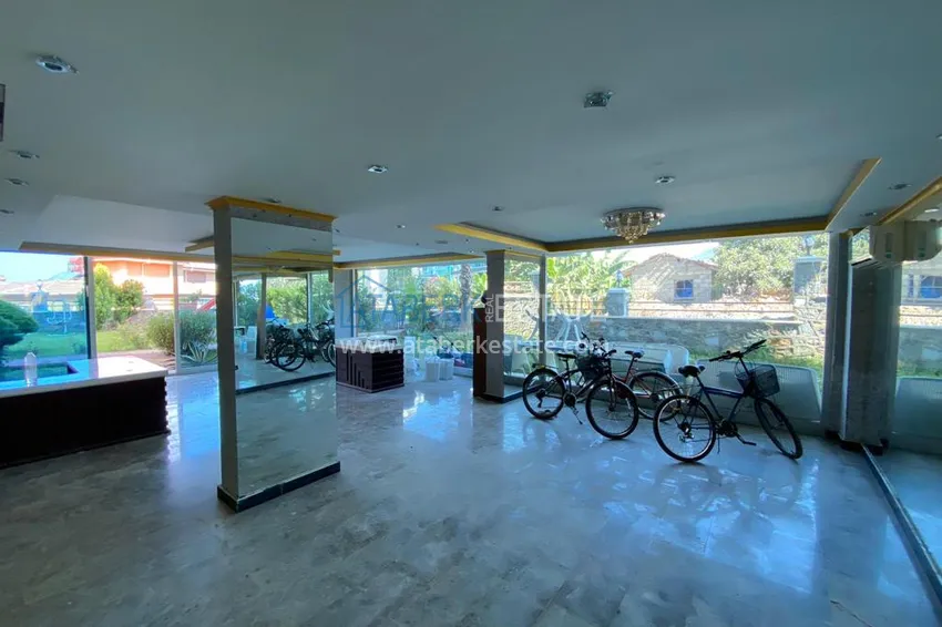 Пентхаус в Каргыджаке с мебелью, видом на море и горы в жилом комплексе 11 