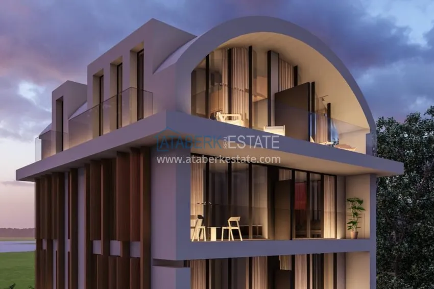 Выгодный проект жилого комплекса в Алании для инвестиций 11 