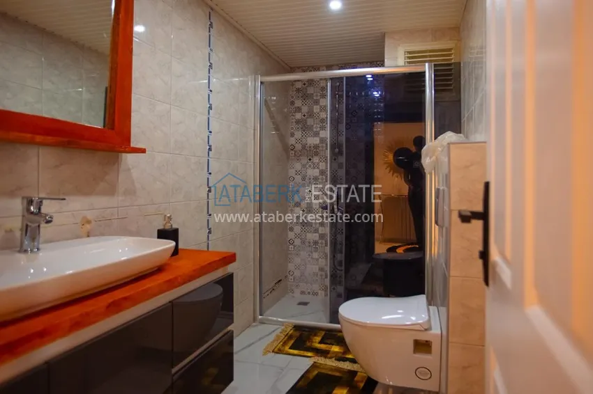 Приобрести Квартира в Махмутларе трехкомнатная, меблированная с видом на горы 12 