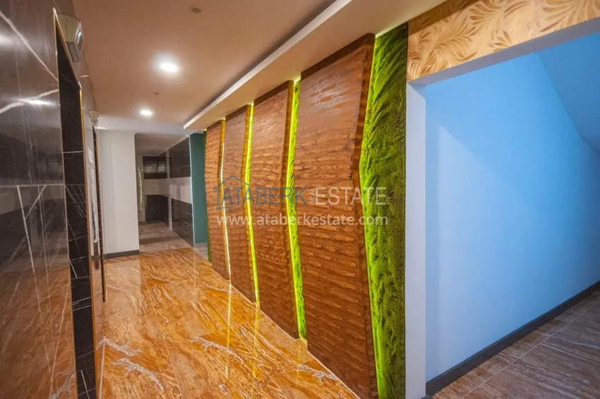 Квартира в Махмутларе двухкомнатная с чистовой отделкой в молодом комплексе  11 