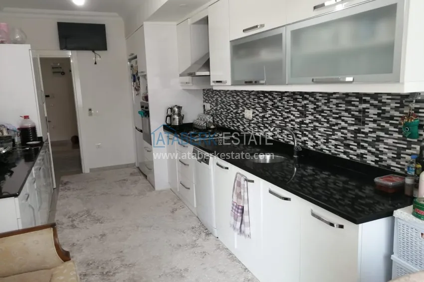 Приобрести Квартира в Алании меблированная с отдельной кухней и видом на историческую крепость  11 