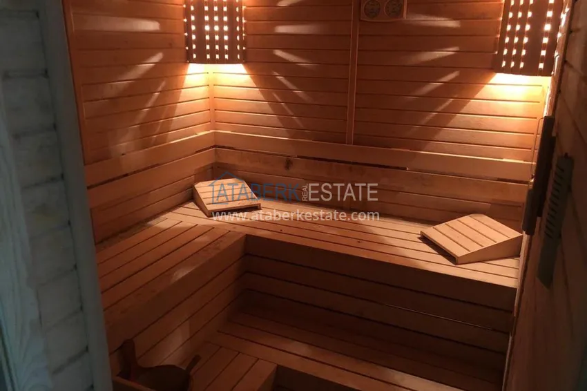 Квартира в Махмутларе с мебелью в комплексе на центральной улице 11 