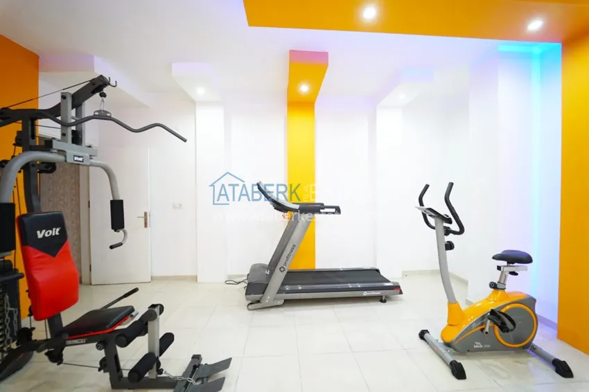 Квартира в Махмутларе с мебелью в центре района  12 