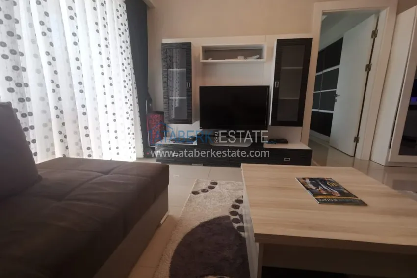 Приобрести Аренда квартиры в Алании, Махмутлар в престижном комплексе с частным пляжем А156  13 