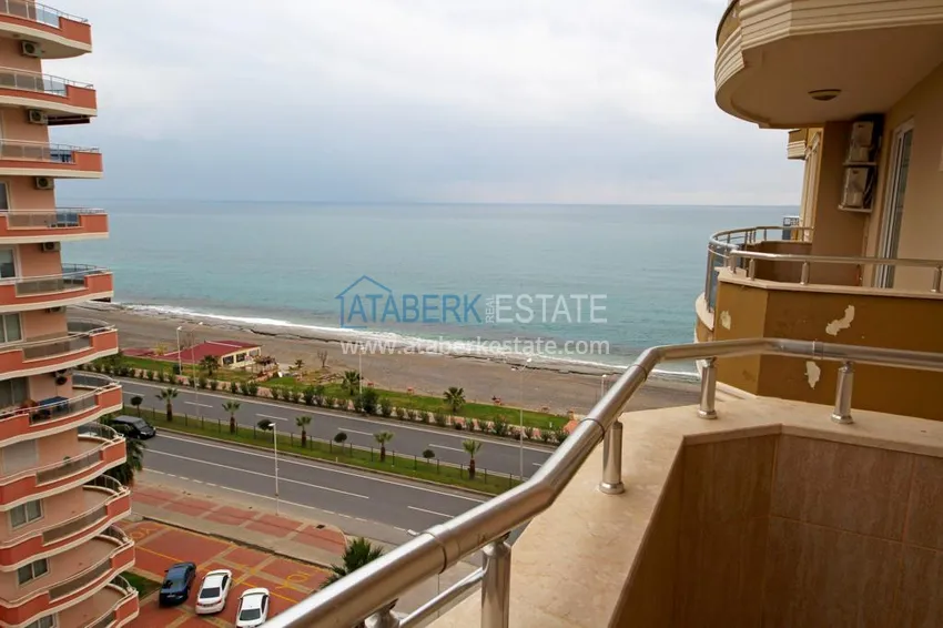 Приобрести Квартира в Махмутларе на первой береговой в комплексе с большой ухоженной территорией  14 