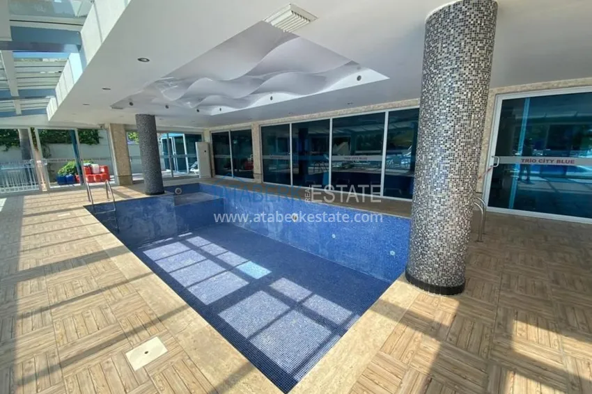 Квартира в районе Оба меблированная с отдельной кухней в престижном комплексе 13 