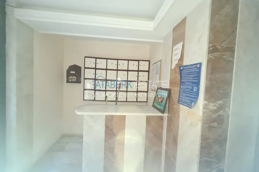 Квартира в Махмутларе – проспект Барбаросса, 2 спальни с мебелью  12 