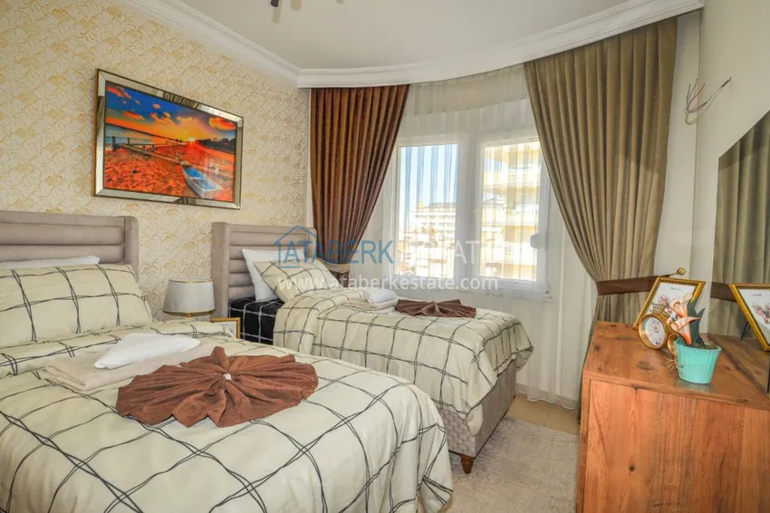 Приобрести Квартира в Махмутларе – трехкомнатная с современным интерьером и видом на море 12 