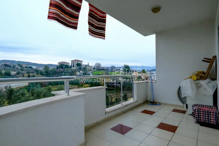 Приобрести Квартира в Авсалларе трехкомнатная с мебелью, отдельной кухней и видом на горы 14 