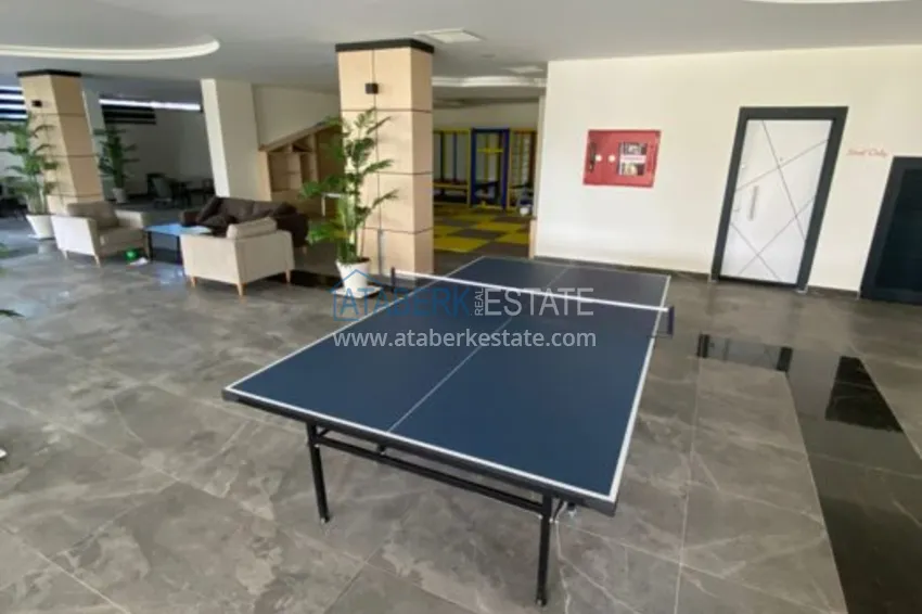 Квартира в Авсалларе просторная, двухкомнатная с чистовой отделкой  19 