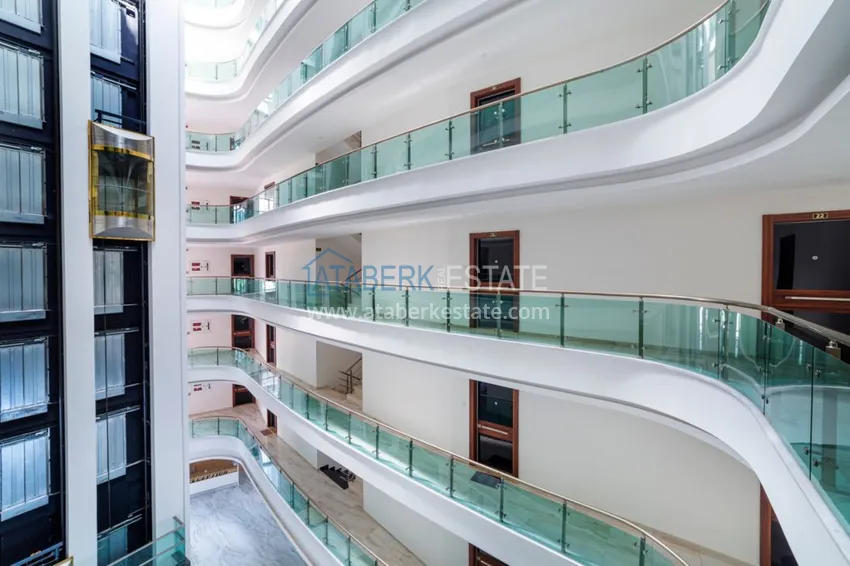 Квартира в Махмутларе с мебелью в комфортабельном комплекс  16 