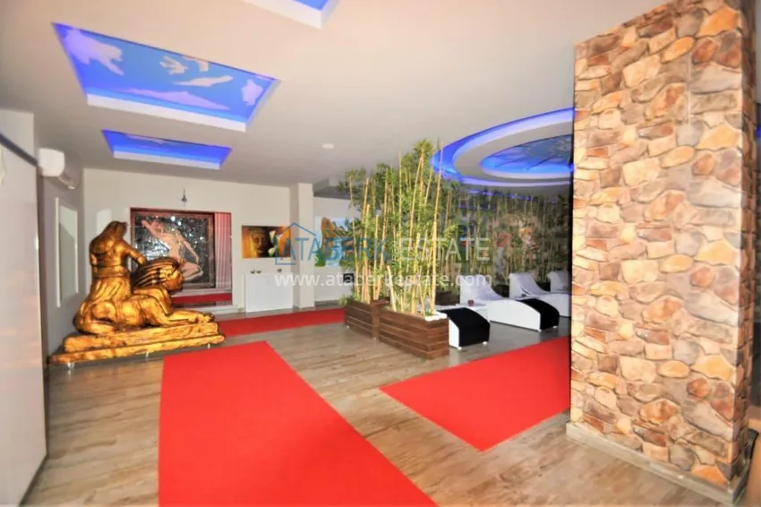 Квартира в районе Кестель с мебелью в комплексе комфорт-класса 15 