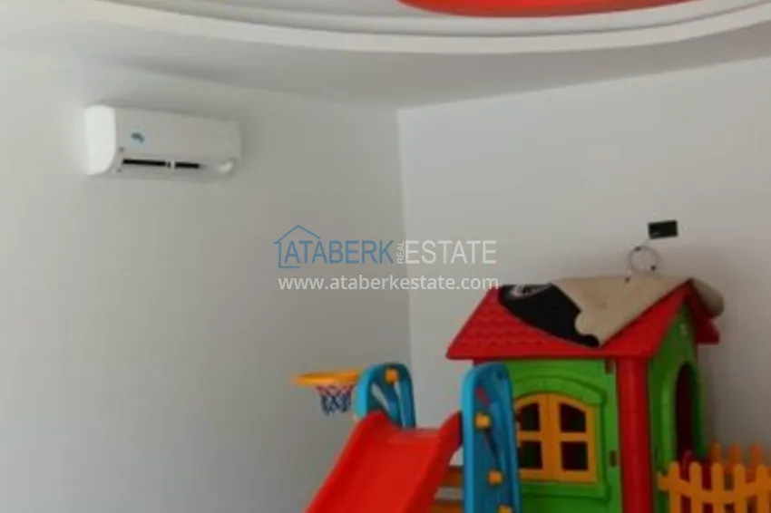 Квартира в Авсалларе двухкомнатная с мебелью  15 