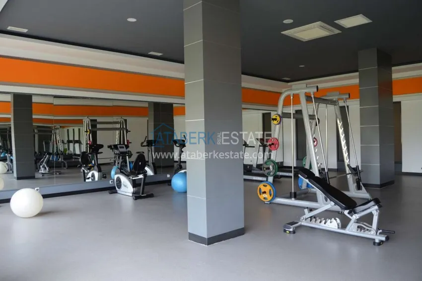 Квартира в Авсалларе просторная, двухкомнатная с чистовой отделкой  21 