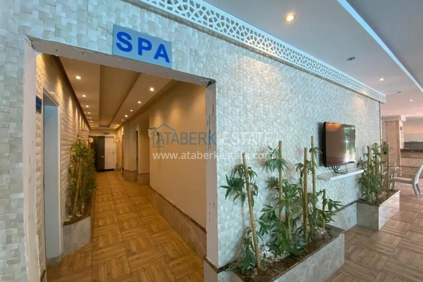 Квартира в районе Оба меблированная с отдельной кухней в престижном комплексе 14 