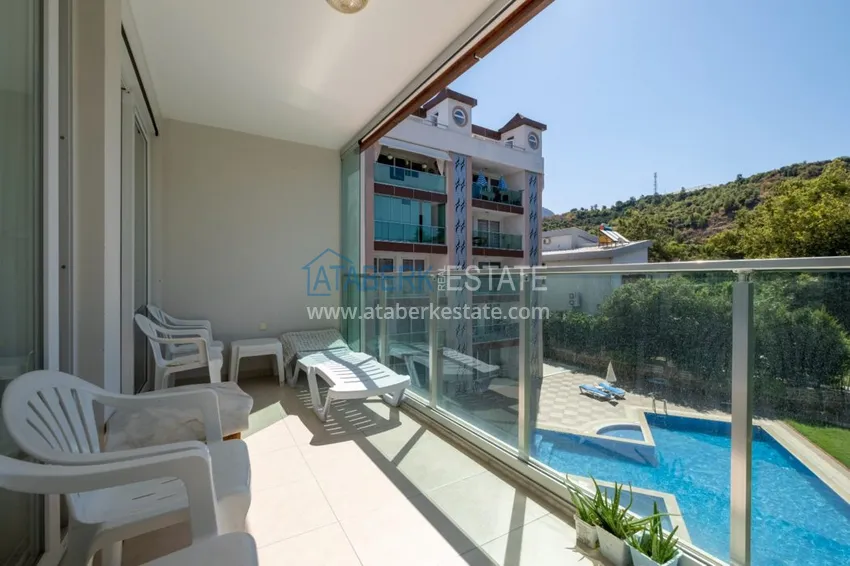 Приобрести Квартира в районе Кестель в комплексе на берегу горной реки 13 