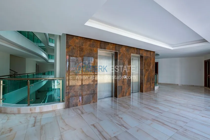 Квартира в Махмутларе с мебелью в комфортабельном комплекс  17 