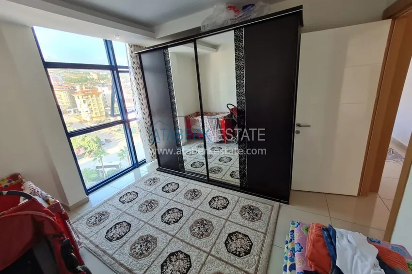 Приобрести Квартира в районе Джикджилли меблированная с видом на море в комплексе класса люкс 14 