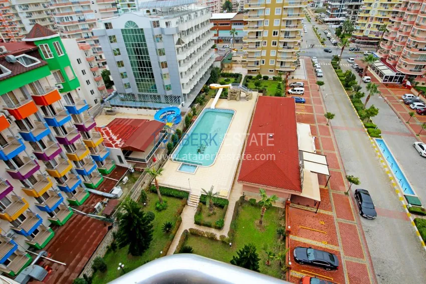 Приобрести Квартира в Махмутларе на первой береговой в комплексе с большой ухоженной территорией  17 