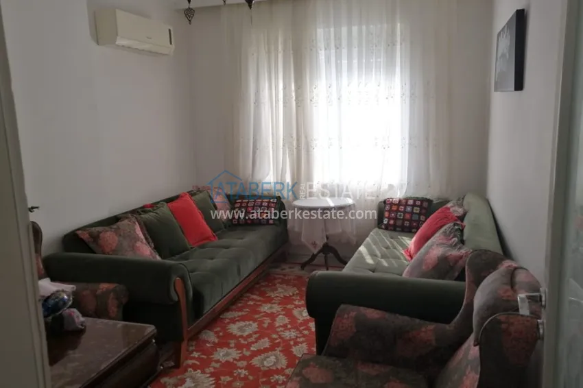 Приобрести Квартира в Алании меблированная с отдельной кухней и видом на историческую крепость  15 