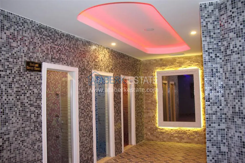 Квартира в Оба меблированная с красивым открытым видом на горы и море 14 