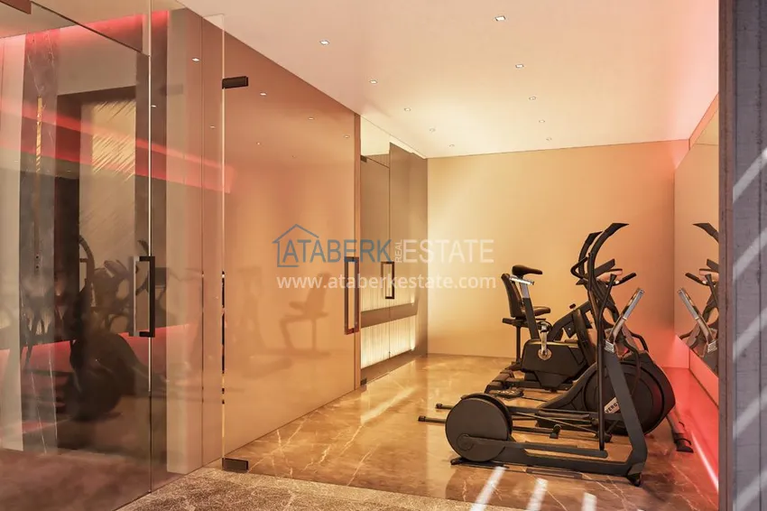 Выгодный проект жилого комплекса в Алании для инвестиций 15 