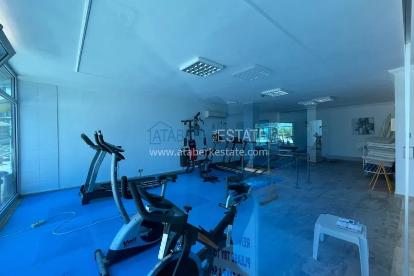 Садовый дуплекс в районе Конаклы Алания в элитной резиденции 16 