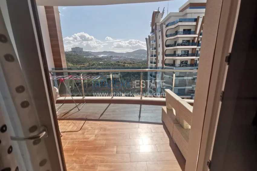 Приобрести Аренда квартиры в Алании, Махмутлар в престижном комплексе с частным пляжем А156  16 