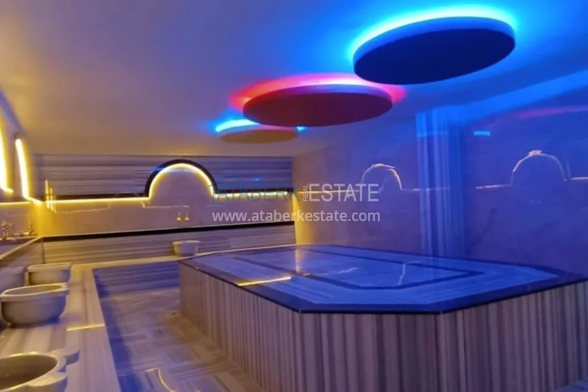 Квартира в Авсалларе двухкомнатная с мебелью  18 