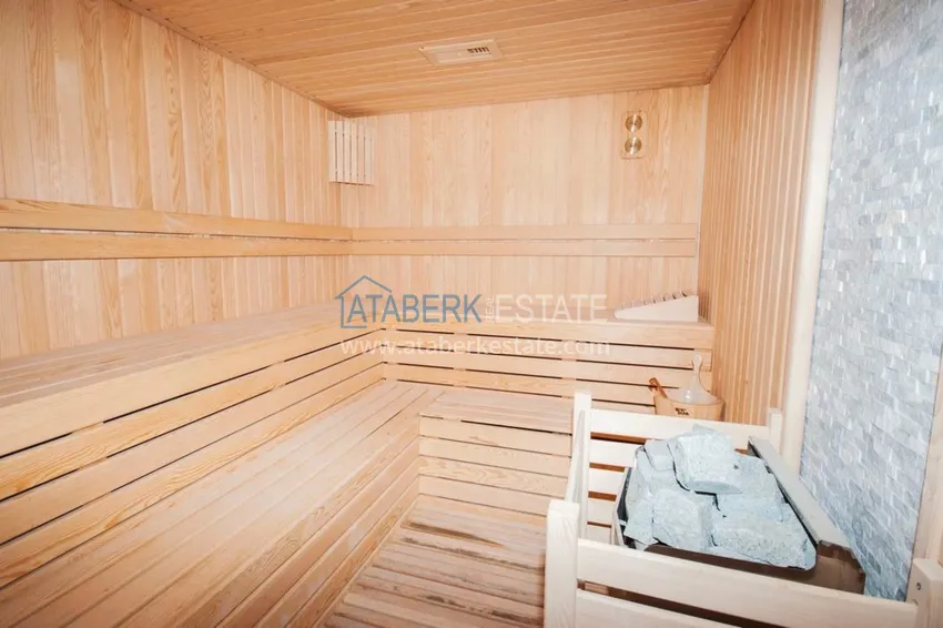 Квартира в Махмутларе двухкомнатная с чистовой отделкой в молодом комплексе  16 