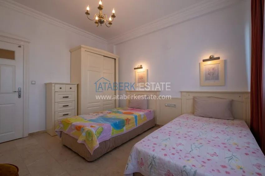 Приобрести Квартира в Махмутларе меблированная 3 спальни открытый панорамный вид  16 