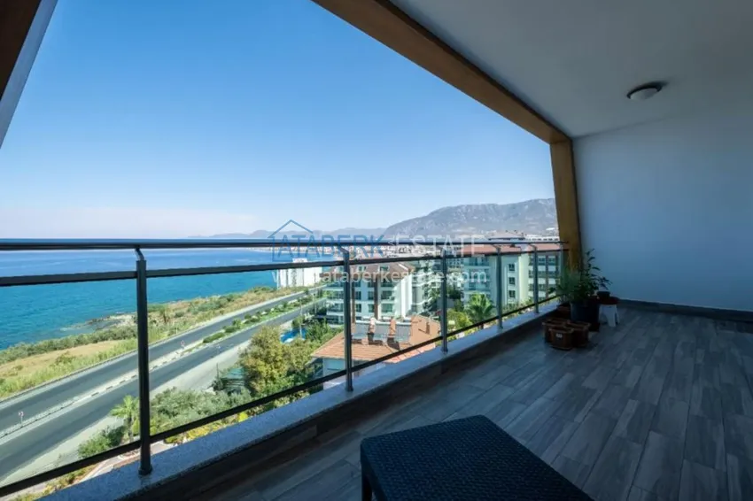 Приобрести Квартира в Каргыджаке меблированная с открытым панорамным видом на море 16 