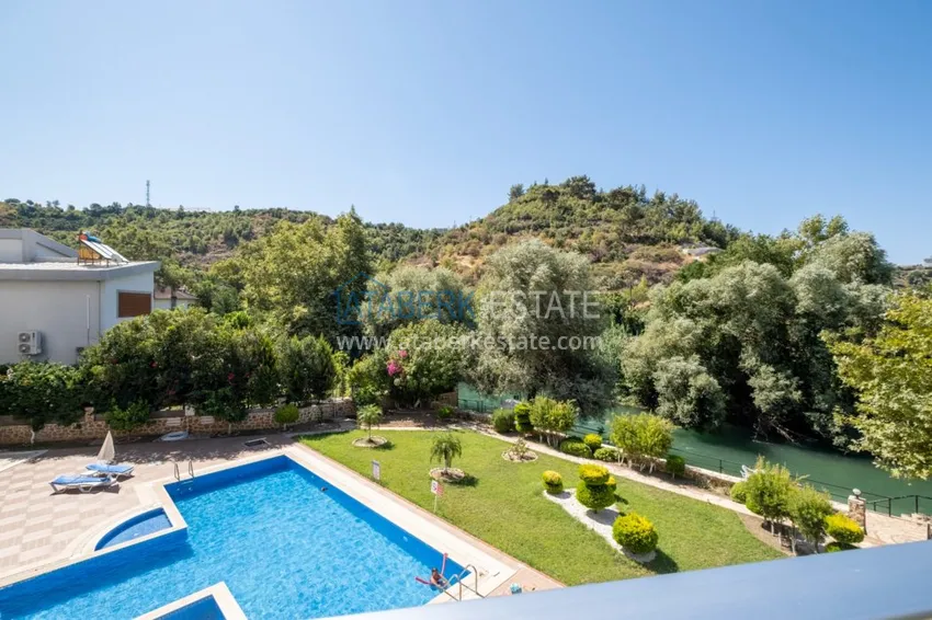 Приобрести Квартира в районе Кестель в комплексе на берегу горной реки 16 