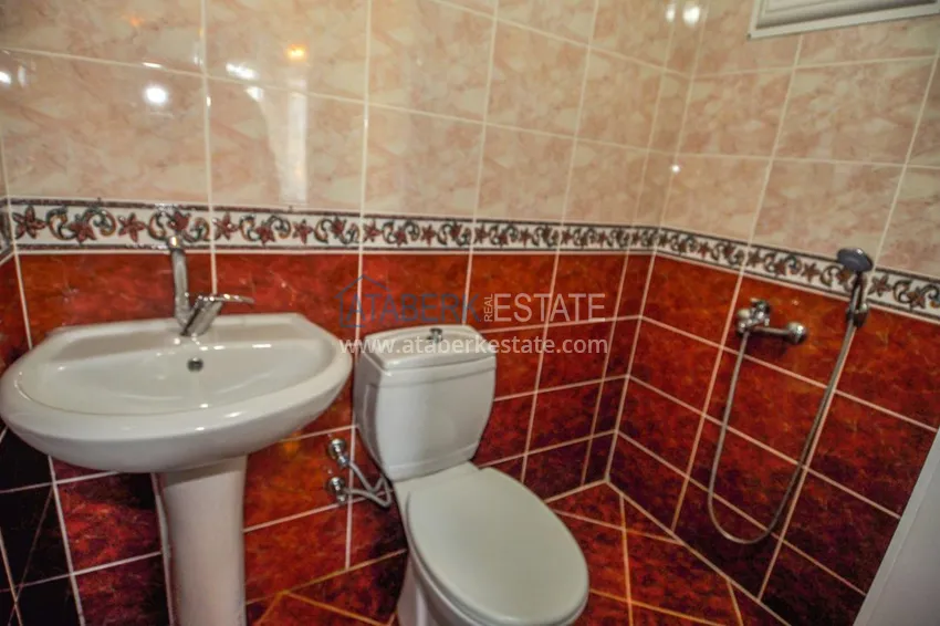 Приобрести Большая квартира в Махмутларе с мебелью, частичным видом на море  17 