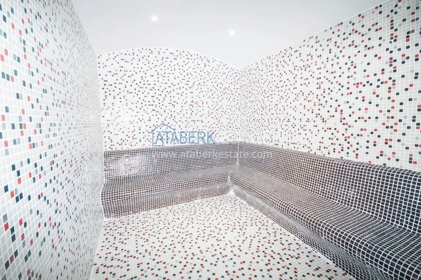 Квартира в Махмутларе двухкомнатная с чистовой отделкой в молодом комплексе  17 