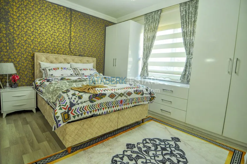 Приобрести Квартира в Махмутларе с мебелью, застекленным балконом  19 