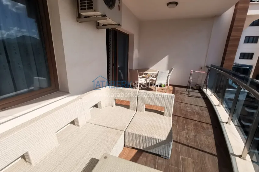 Приобрести Аренда квартиры в Алании, Махмутлар в престижном комплексе с частным пляжем А156  18 