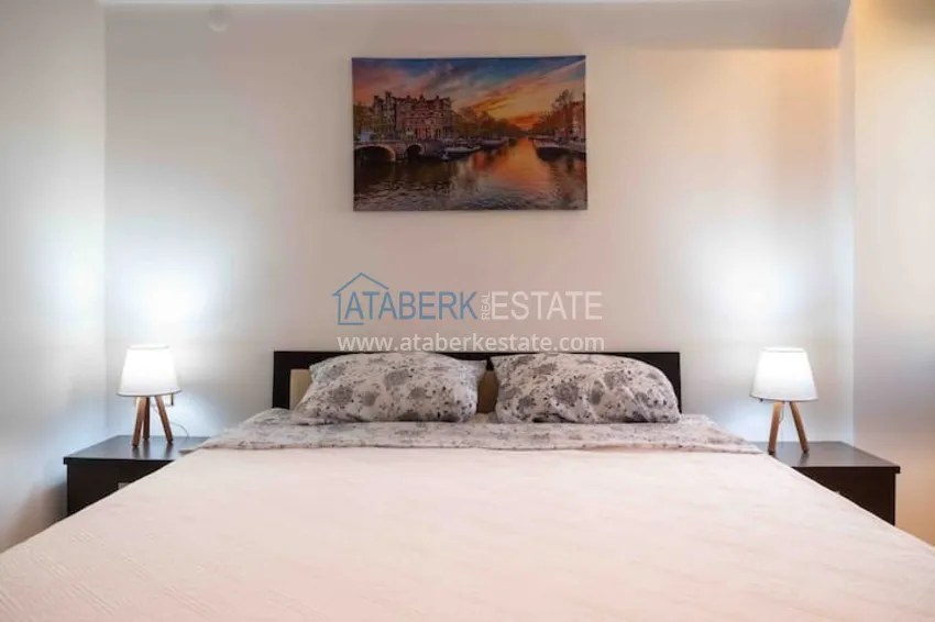 Приобрести Квартира двухкомнатная с мебелью в жилом комплексе в Махмутларе 18 