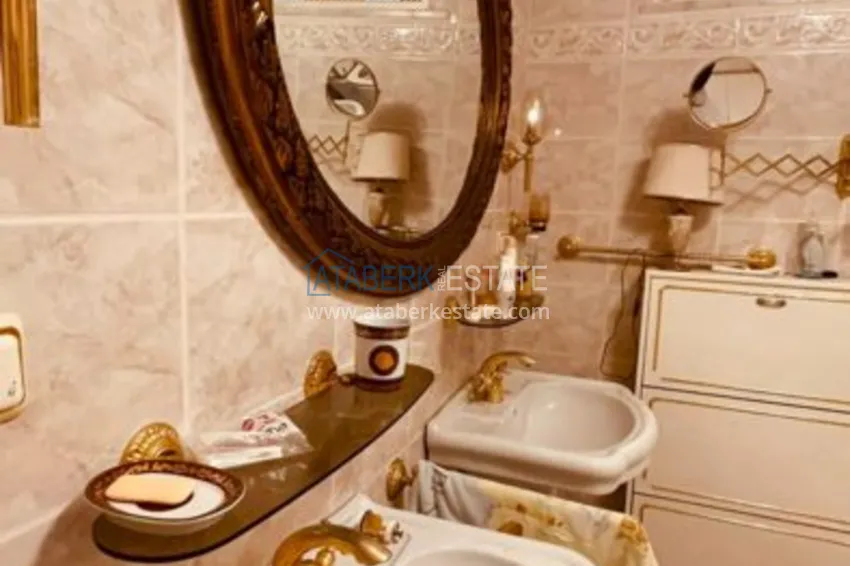 Приобрести Трехуровневая смежная вилла в районе Конаклы – Алания  23 