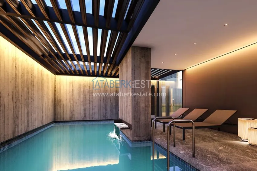 Выгодный проект жилого комплекса в Алании для инвестиций 19 