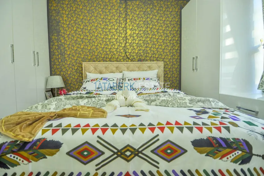 Приобрести Квартира в Махмутларе с мебелью, застекленным балконом  20 