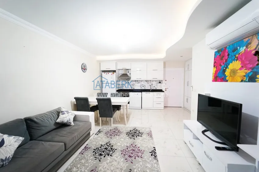 Приобрести Квартира в Махмутларе с мебелью в центре района  1 